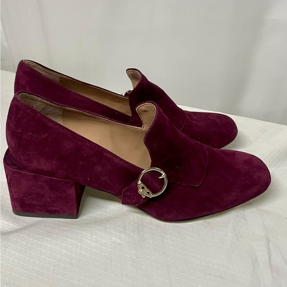 Tory Burch Tess suede block heels in Great Condition - Picture 11 of 11